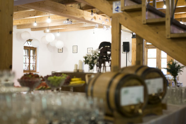 Wnętrze sali bankietowej